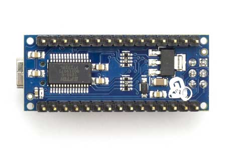 Arduino Nano bottom view