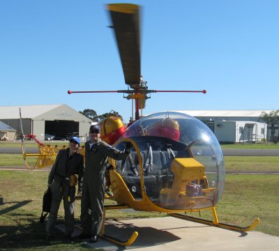 Bell 47 Helicopter